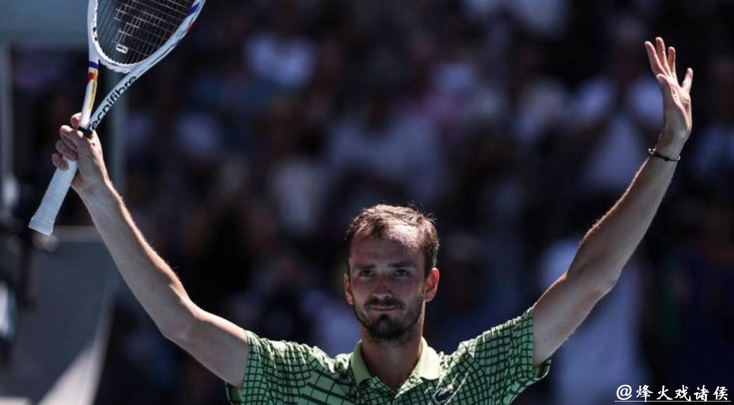 澳网-勒纳·钱3-0横扫梅德韦杰夫生涯首进大满贯8强